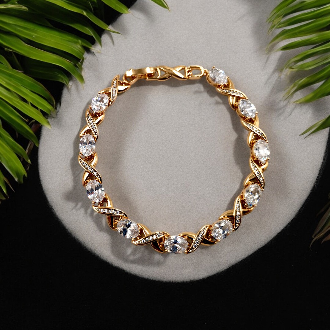 bransoletka z cyrkoniami